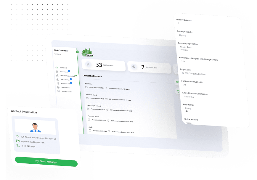 VertPro - Bid Comparison Tool